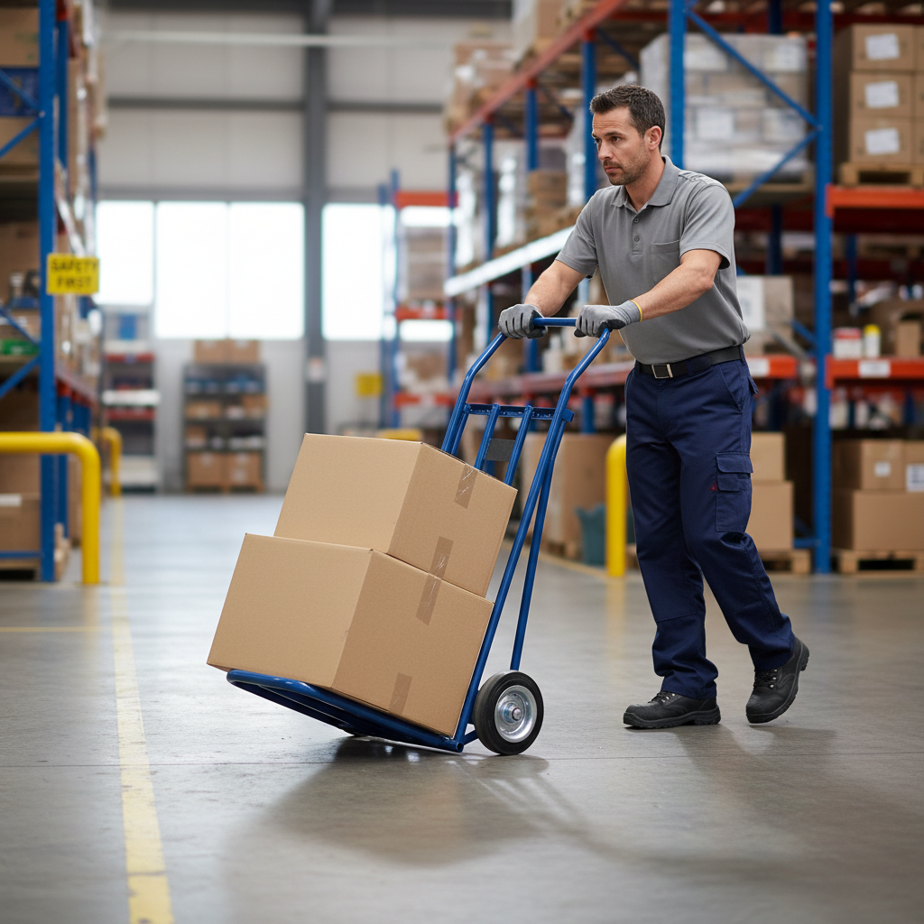 Heavy Duty Folding Sack Truck for Efficient Movement of Bulky Items