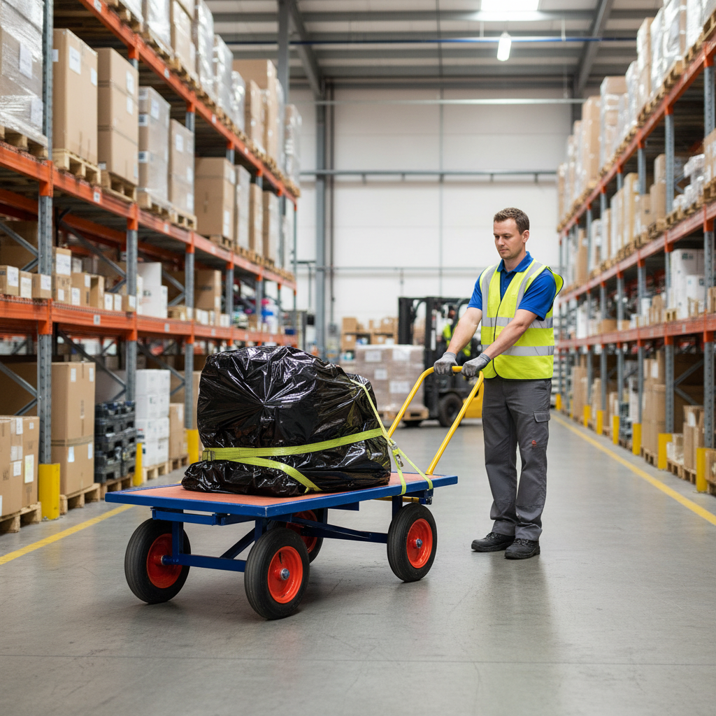 Heavy Duty Large Turntable Platform Truck for Bulky Items