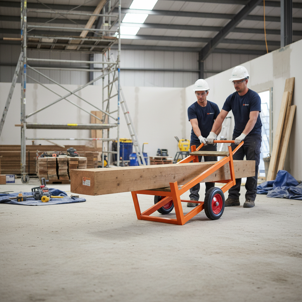 Heavy Duty Beam Trolley for Safe and Efficient Material Handling