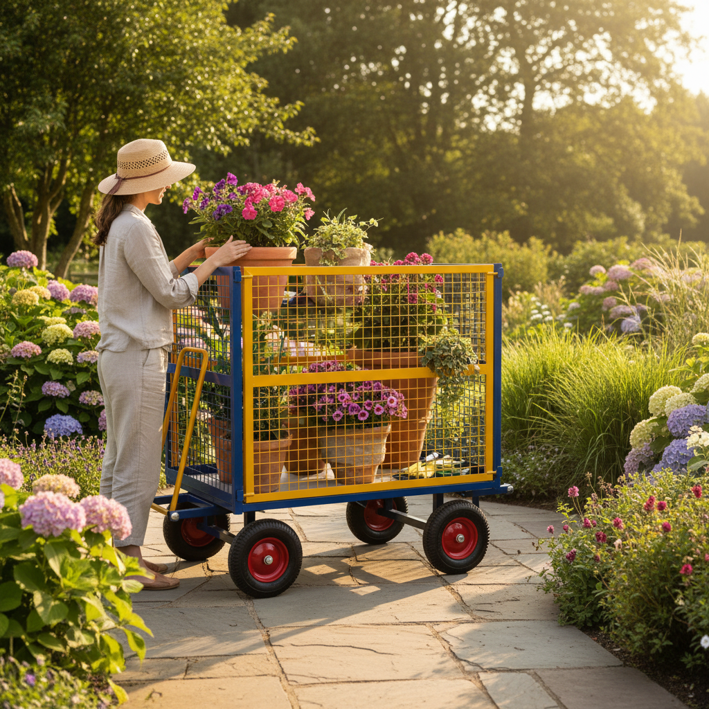 Heavy Duty High Side Turntable Platform Truck for Large Items