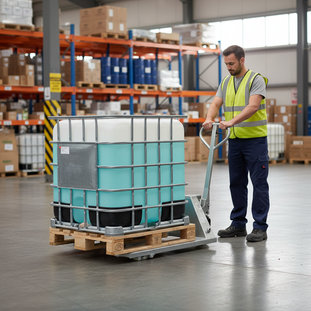 Heavy Duty Galvanised Pallet Truck with 2500kg Capacity