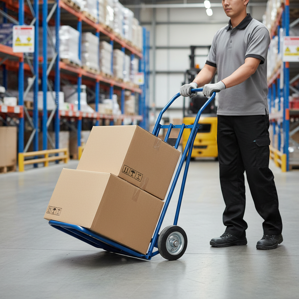 Heavy Duty Folding Sack Truck for Efficient Movement of Bulky Items