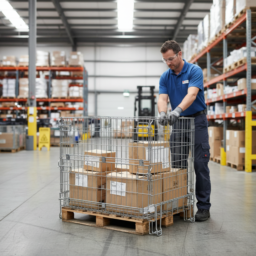 Heavy Duty Euro Hypacage - Stackable and Collapsible Storage Solution