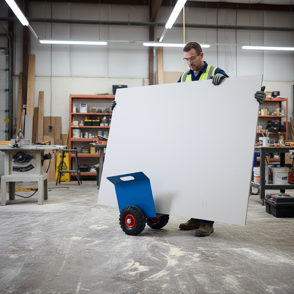 Heavy Duty Large Panel Dolly for Moving Furniture and Equipment