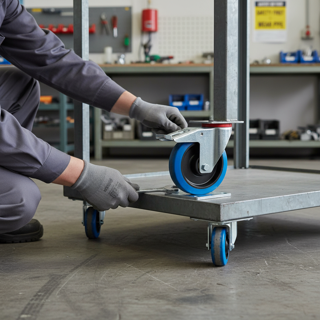 Heavy Duty Elastic Rubber Tyre with Nylon Centre for 160 - 200mm Wheels