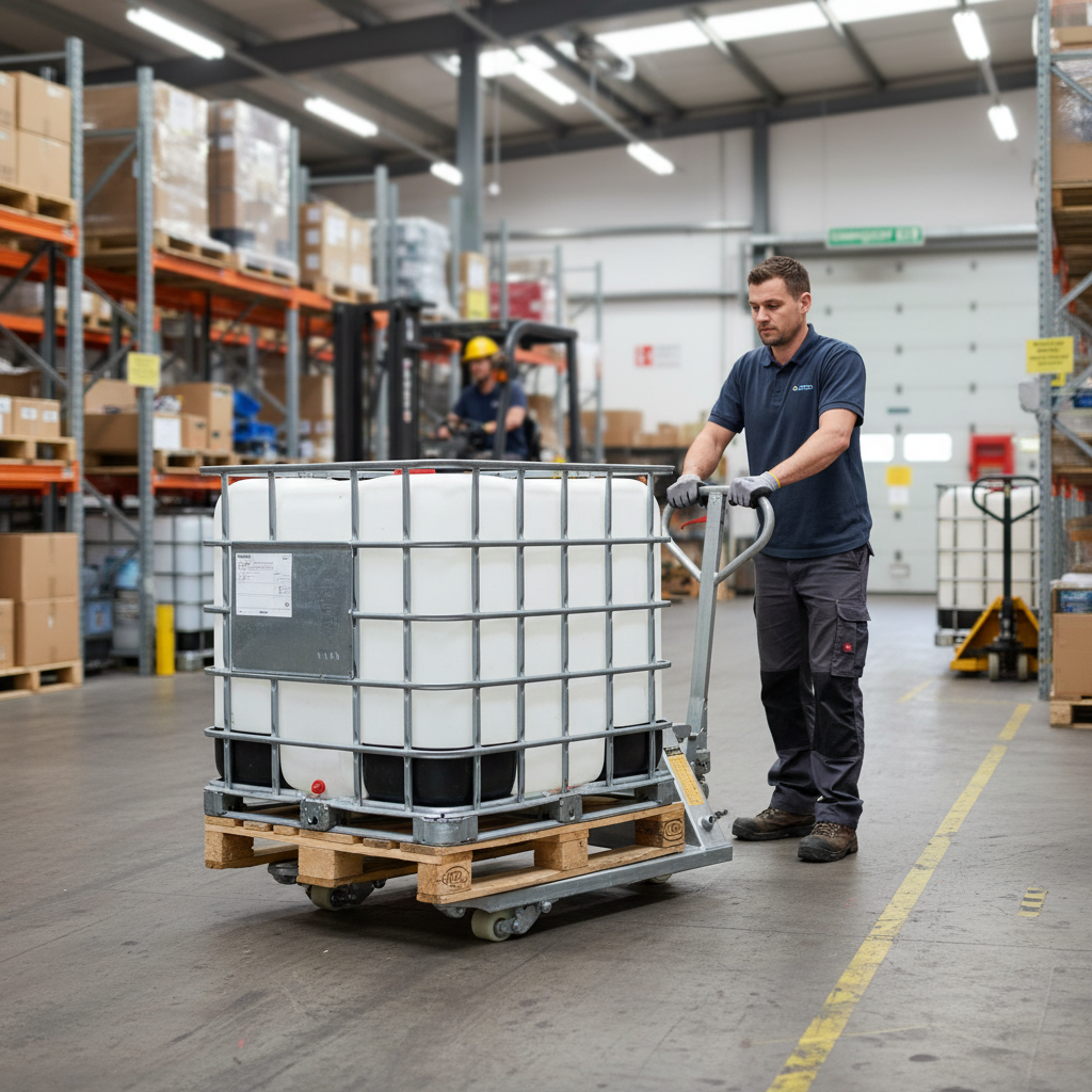 Heavy Duty Galvanised Pallet Truck with 2500kg Capacity