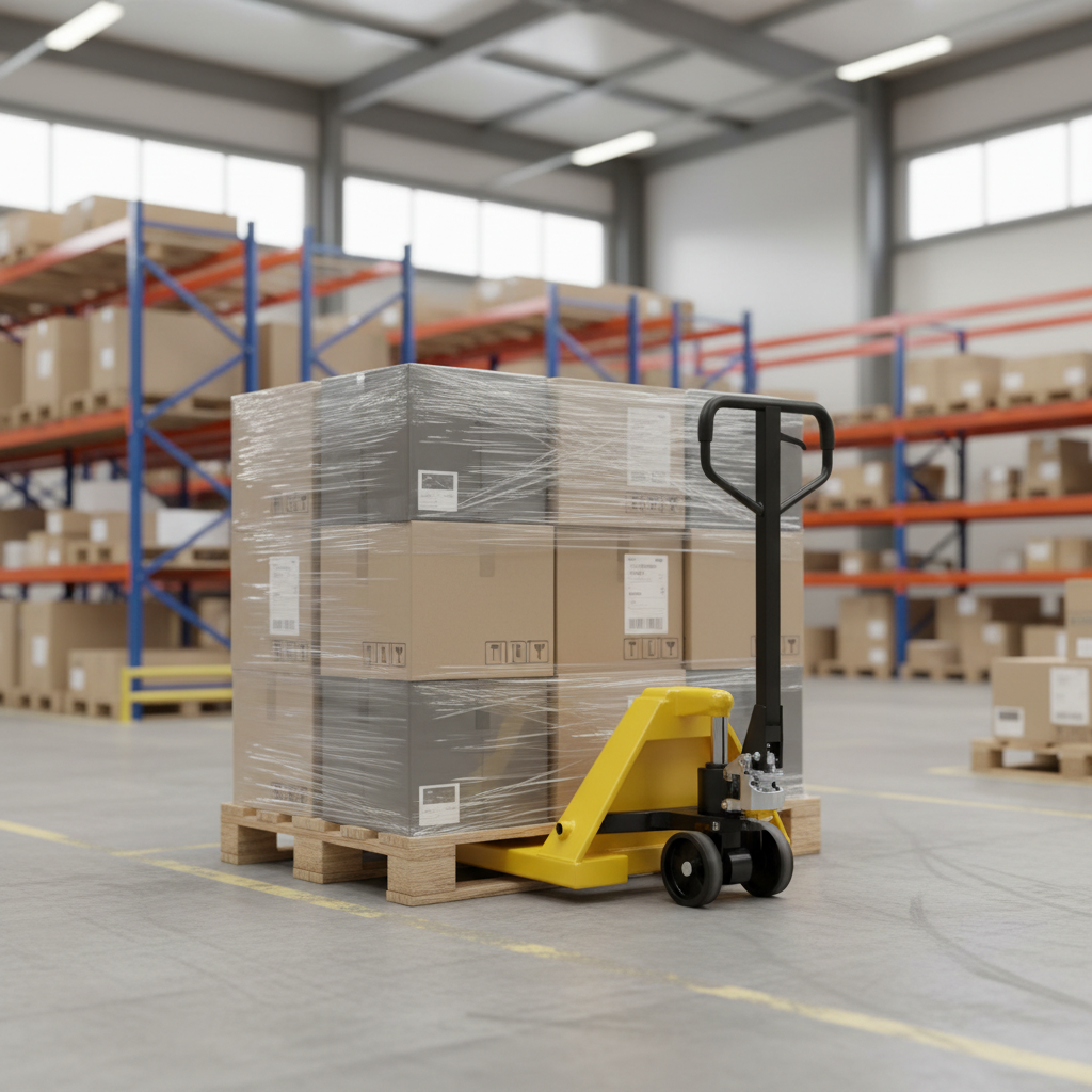 Heavy Duty Hand Pallet Truck 2500kg with Adjustable Forks