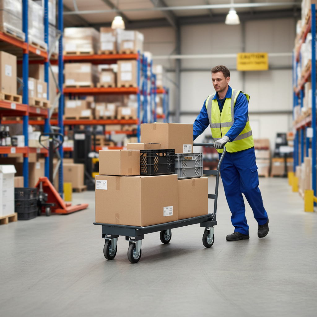 Heavy Duty Cash and Carry Trolley for Easy Movement