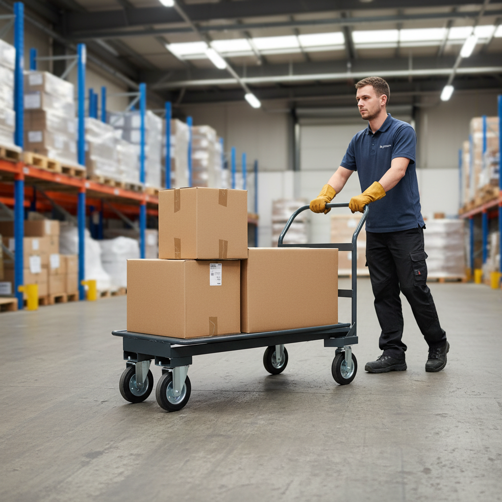 Heavy Duty Cash and Carry Trolley for Easy Movement