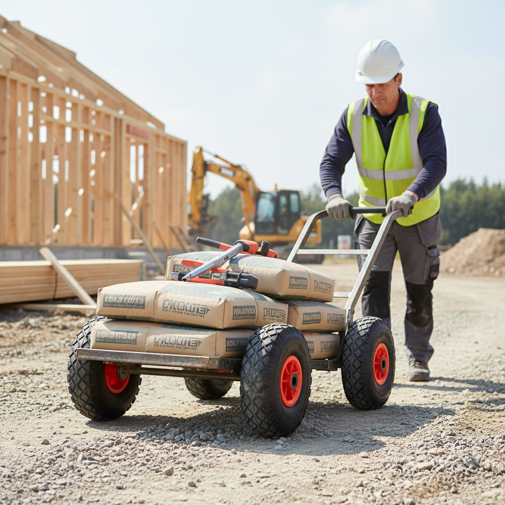260mm Heavy Duty Puncture Proof Microcellular Wheel with Roller Bearing