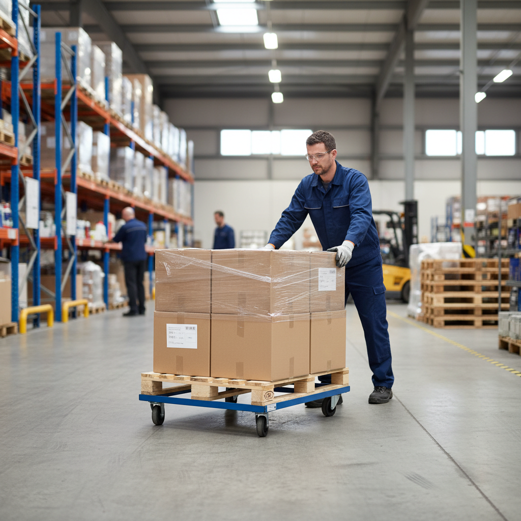 Heavy Duty Pallet Moving Dolly Skate for Easy Transport